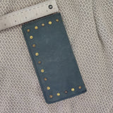 Suede Bi-fold Steampunk Wallet-Suede Wallet-Birthday Gift-Anniversary Gift