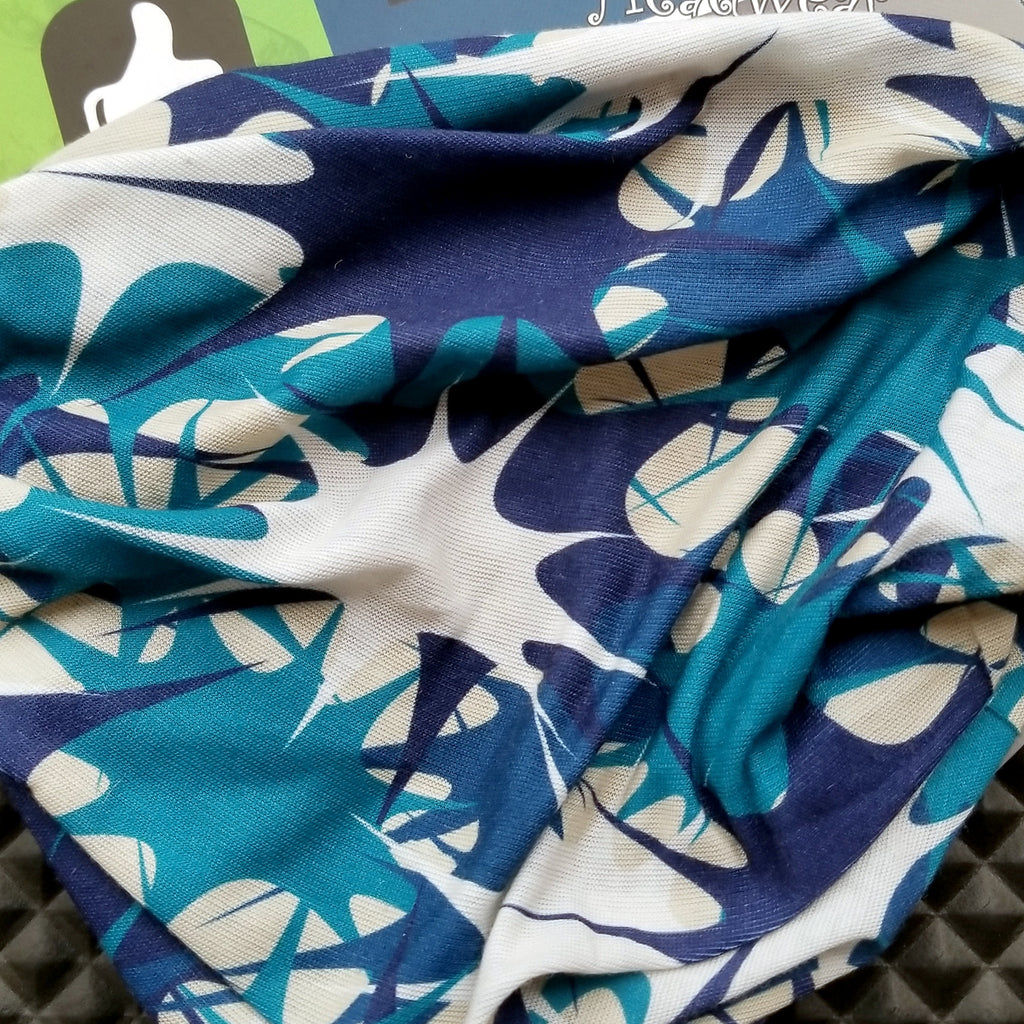 Neck Gaiter-Face Mask-Head Scarves-Headband-Apex-Blue and White Color ...