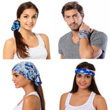 Neck Gaiter-Face Mask-Head Scarves-Headband-Whales-Blue Color Bandana-Quality Gift Headwear Face Shield