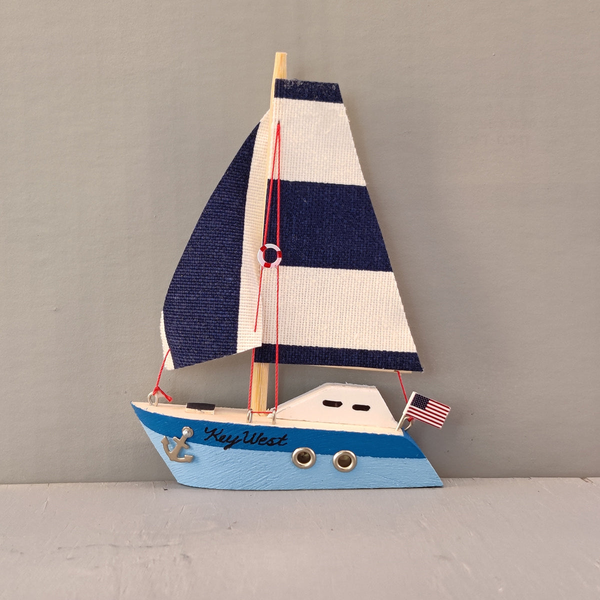 Wooden Ship Refrigerator Magnets - Handcrafted - Fishing Boat - Sail S ...